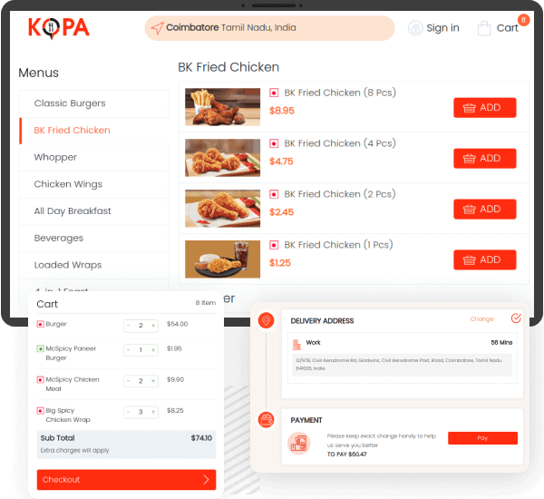 Food Ordering System